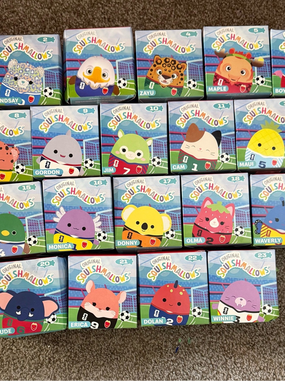 2026 McDONALD'S Fifa World Cup Squishmallows Plush TOYS Set COMPLETE!